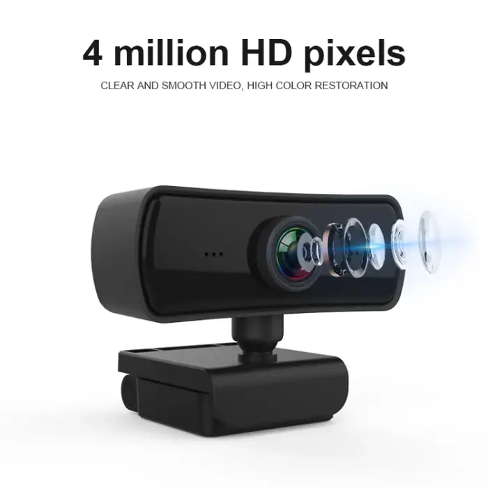 ვებკამერა SYA0010554 C3 400W Pixels 2K Resolution Auto Focus HD 1080P Webcam 360 Rotation For Live Broadcast Video Conference