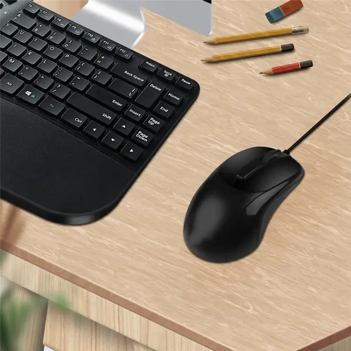 მაუსი PS2 3 Buttons Wired Optical Office Desktop Notebook Gaming Mouse