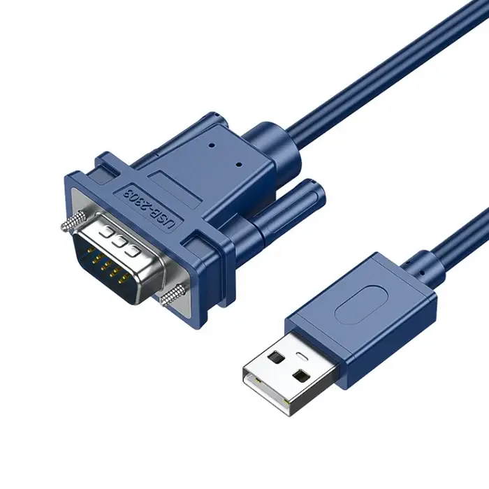 კაბელი JINGHUA JH-Z163G USB To RS232 Serial Cable DB9 Pin COM Port Computer Converter, Length: 2m TBD0604315502