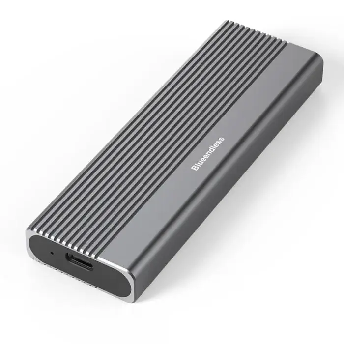 დისკის ყუთი Blueendless 2818SN M.2 Nvme / Sata Dual-protocol Mobile Hard Disk Box with 2-in-1 Cable