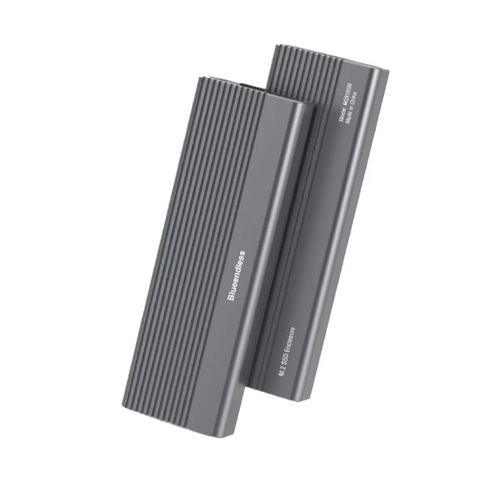 დისკის ყუთი Blueendless 2818SN M.2 Nvme / Sata Dual-protocol Mobile Hard Disk Box with 2-in-1 Cable