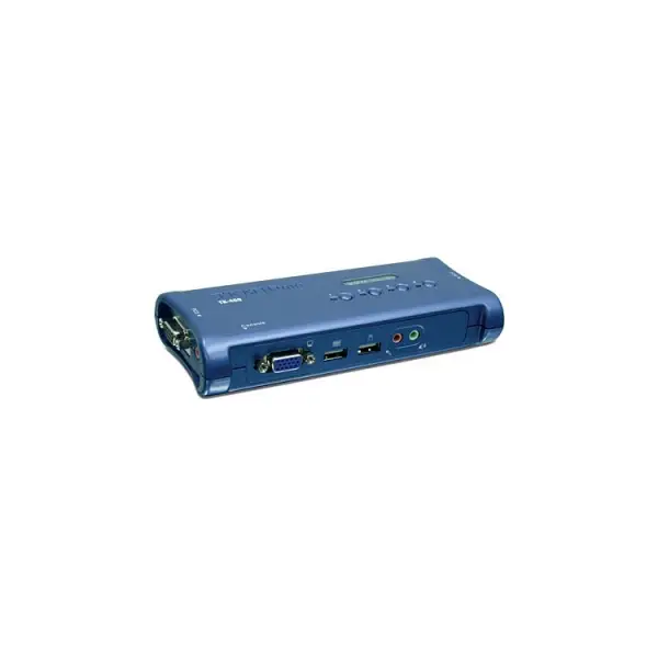 სვიჩი trendnet 4-Port USB KVM Switch Kit TK-407K