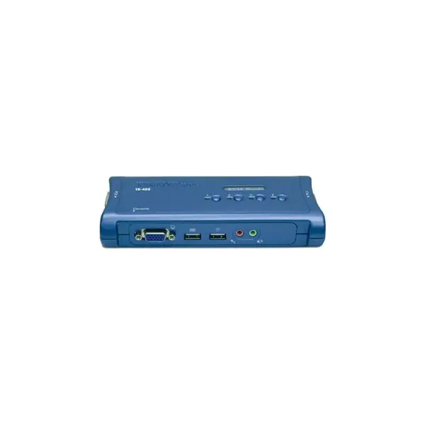 სვიჩი trendnet 4-Port USB KVM Switch Kit TK-407K