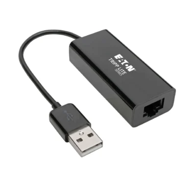 ლან ადაპტერი A.USB2.0 TO LAN WITH CABLE