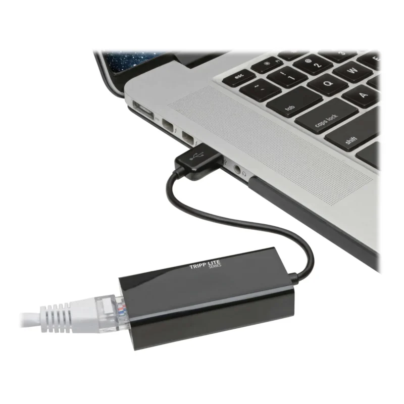 ლან ადაპტერი A.USB2.0 TO LAN WITH CABLE