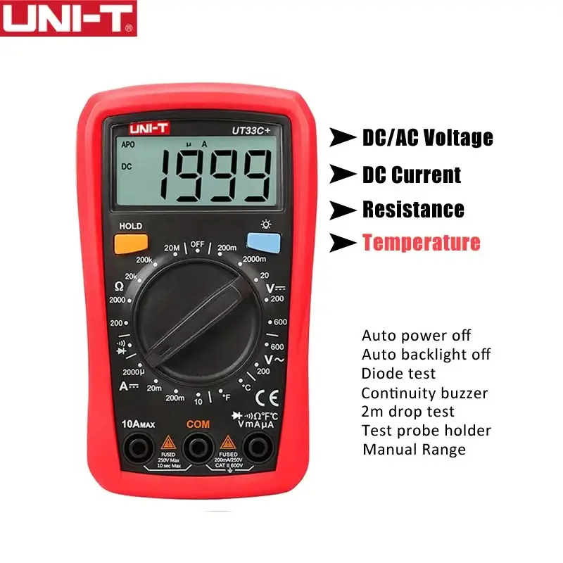 მულტიმეტრი UNI-T UT33C (41236)