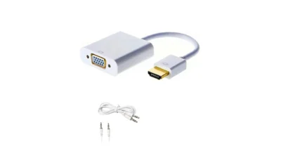 ადაპტერი HDMI TO Vga გადამყვანი KDHMAD7001B, KINGDA, HDMI to VGA Adaptor