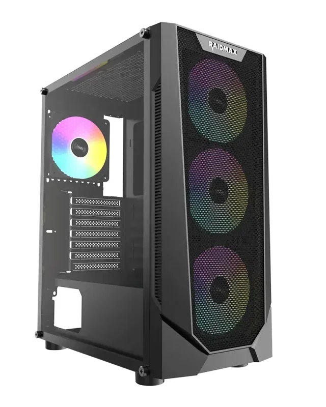 ქეისი Raidmax Vector ATX case V155 series V155TBS