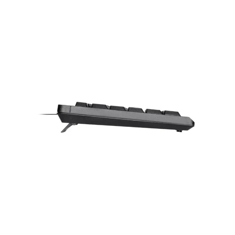კლავიატურა სადენიანი 2E Keyboard membrane KS108 104key, USB-A, black