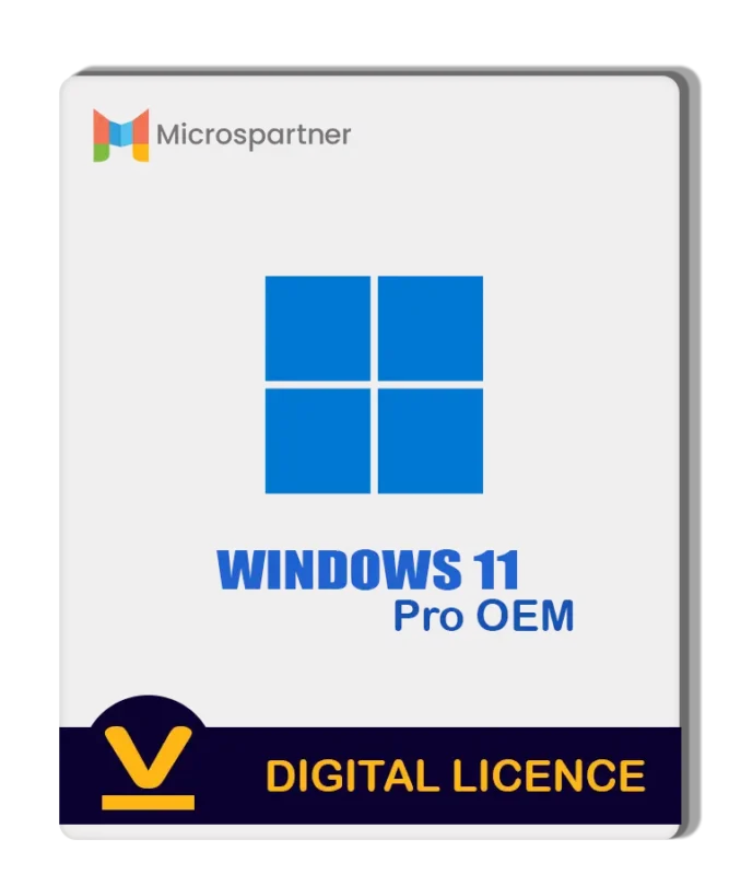 პროგრამული უზრუნველყოფა Windows 10-11 pro oem