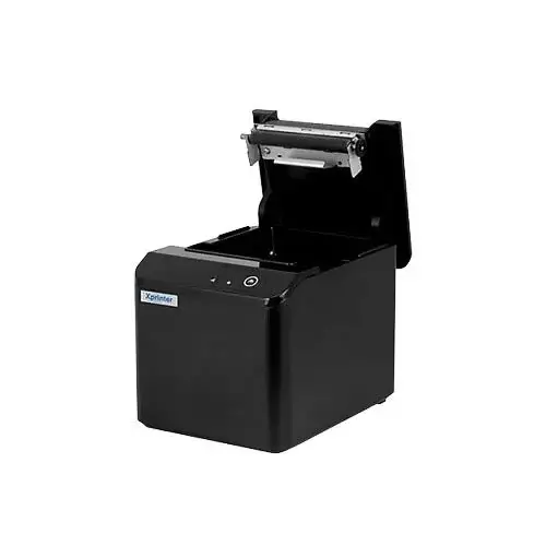 თერმული პრინტერი Xprinter XP-80T 80mm QR Code Supermarket Receipt Label Thermal Printer, Spec: USB+Lan(UK Plug) TBD0605847102C