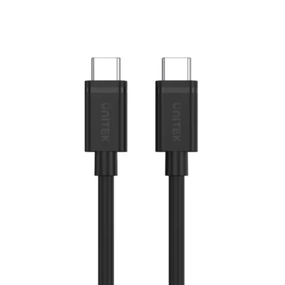 USB-Cკაბელი Y-C477BK,UNITEK 1M, USB3.0 Type-C (M) to Type-C (M) Cable